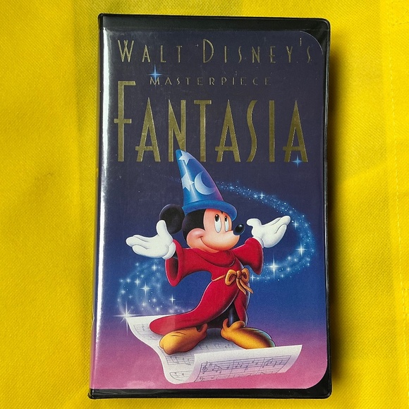 Disney Other - Vintage Disney Fantasia VHS Video Tape